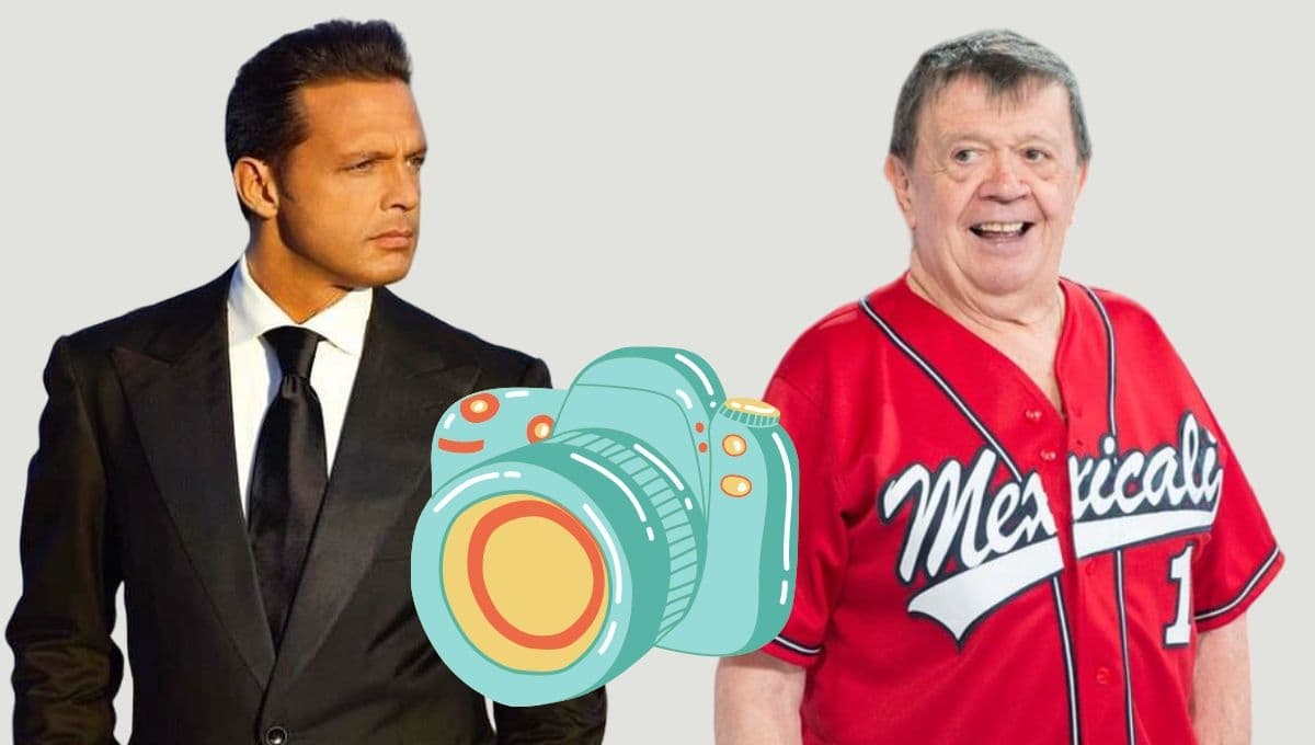 Luis Miguel era enorme fan de Chabelo y estas FOTOS inéditas lo prueban