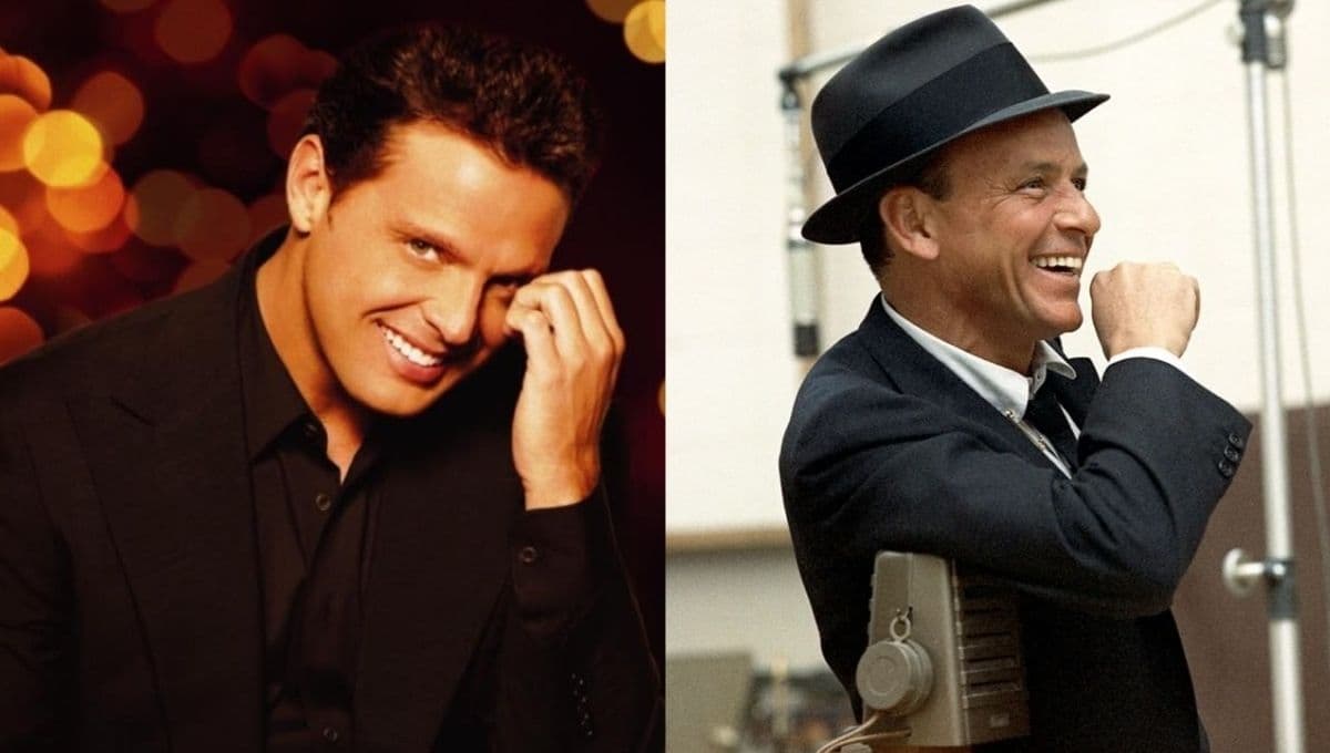 Luis Miguel y Frank Sinatra tuvieron un INCREÍBLE encuentro que terminó en una canción