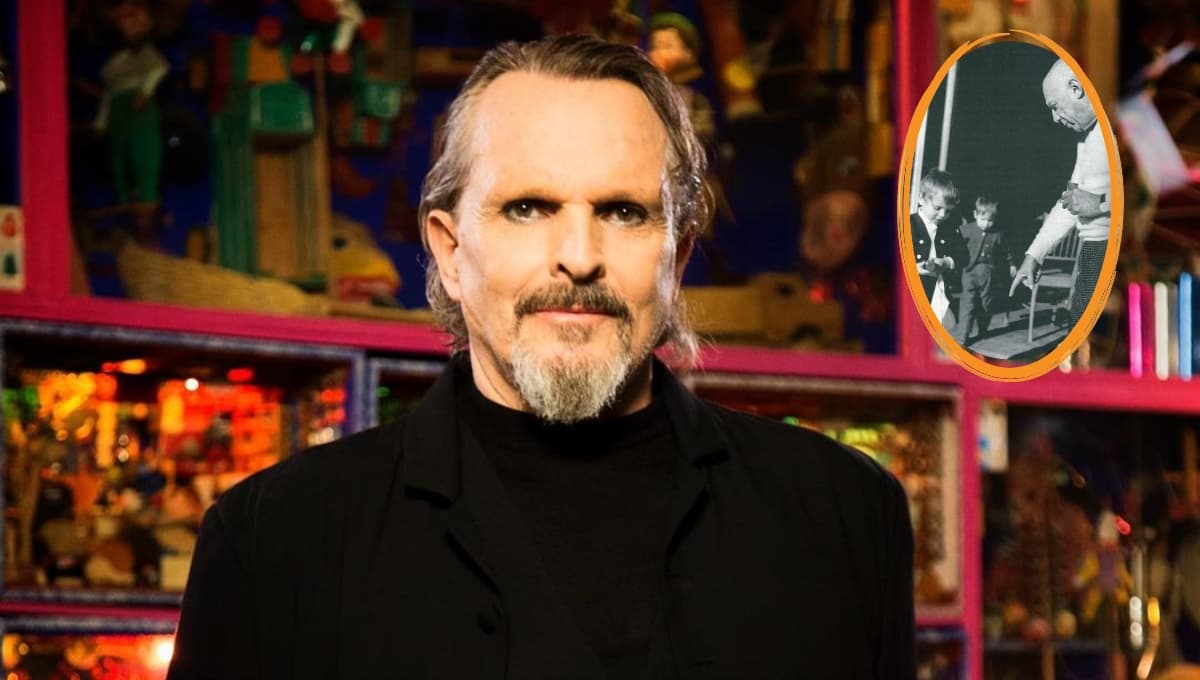 El bello regalo que Miguel Bosé recibió de Picasso y que ENFURECIÓ a su papá
