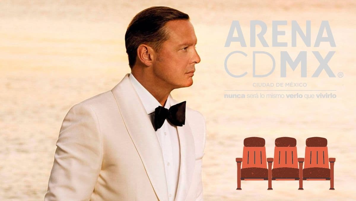 ¿Cuál es el mejor lugar en la Arena CDMX para ver a Luis Miguel?