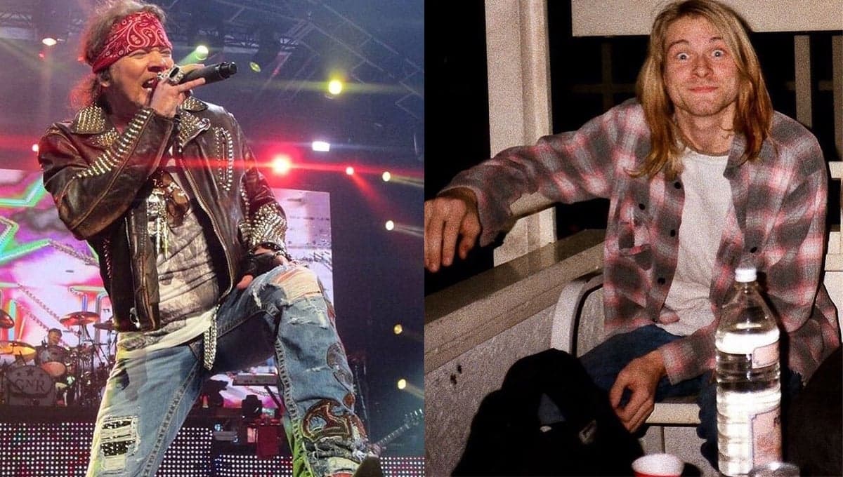 ¿Por qué Axl Rose y Kurt Cobain se ODIABAN? Así nació su eterna rivalidad