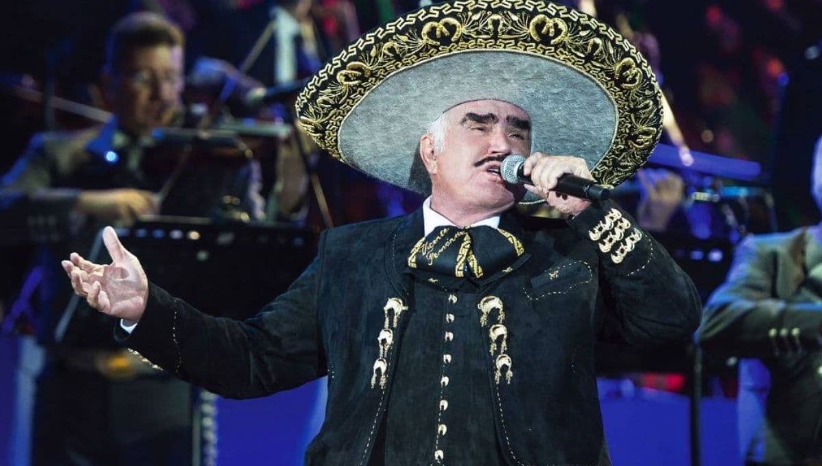 5 canciones de Vicente Fernández con mariachi ideales para escombrar tu cuarto
