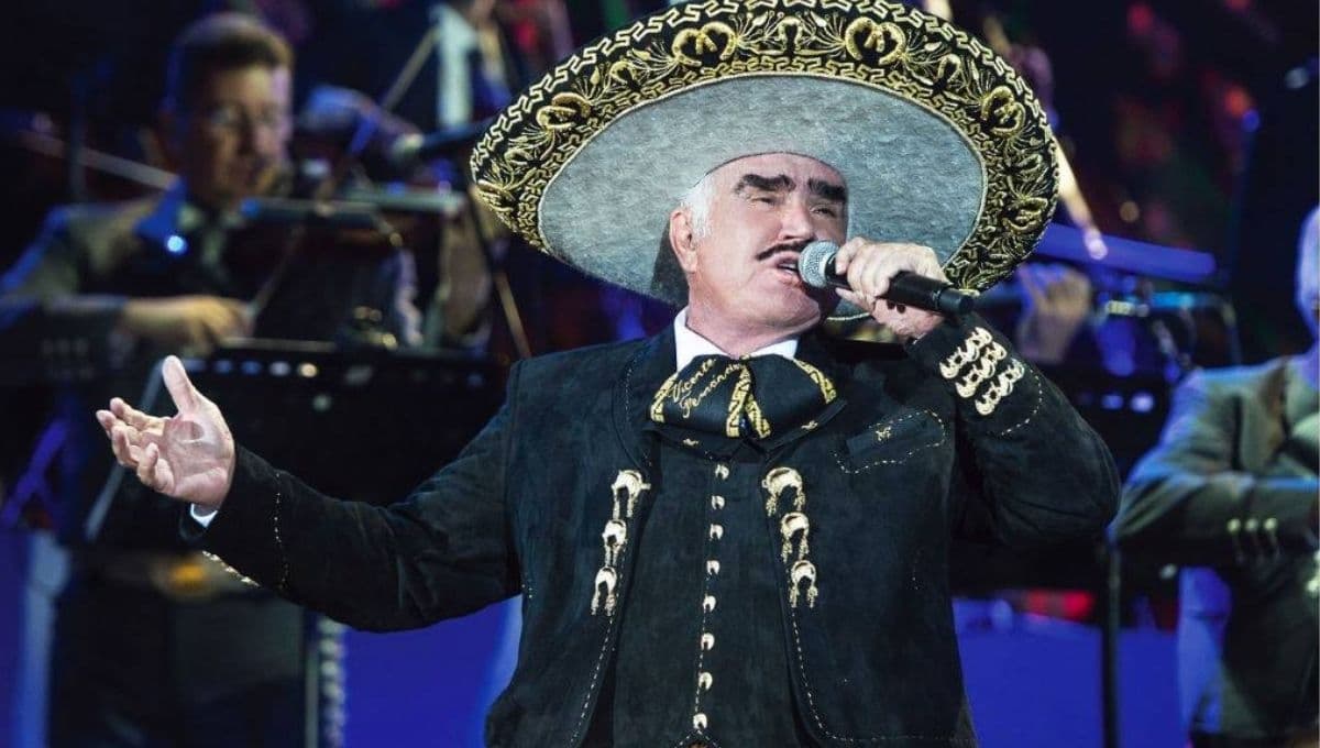 3 canciones de Vicente Fernández para cantar mientras lavas las ventanas