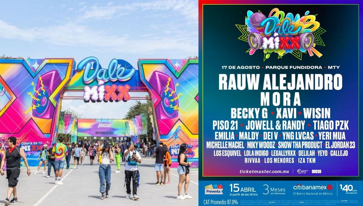 Dale Mixx 2024: cartel completo, precios de boletos, fechas y preventa