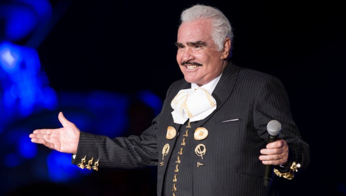 5 canciones de Vicente Fernández que con un tequila son una combinación peligrosa