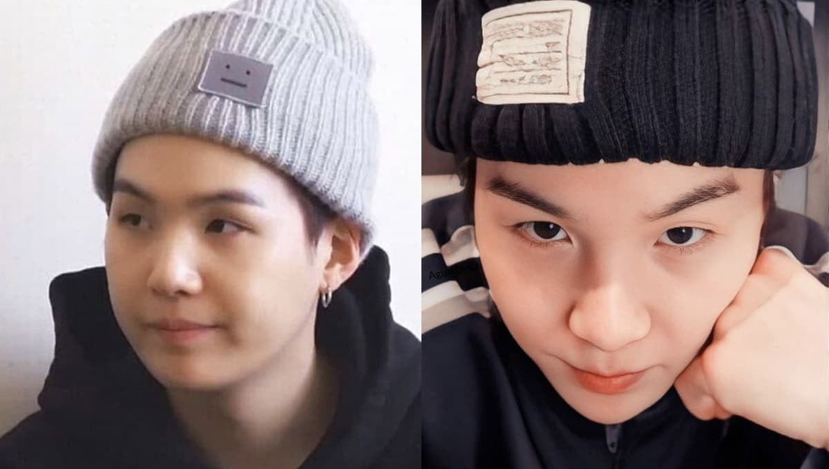 5 fotos de Suga de BTS con gorros que necesitas imprimir para hacer photocards