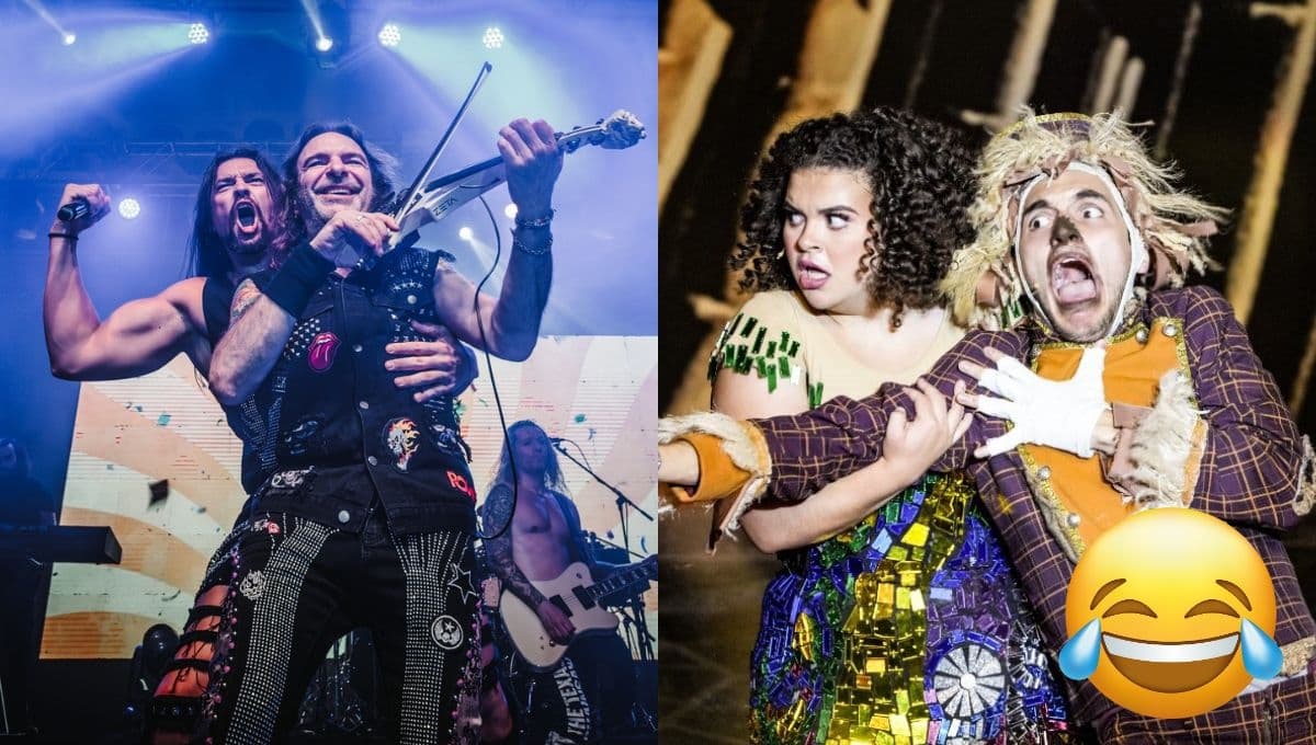 Mamá quería ver a Lucerito Mijares en el Mago de Oz, pero terminó en concierto de la banda de rock