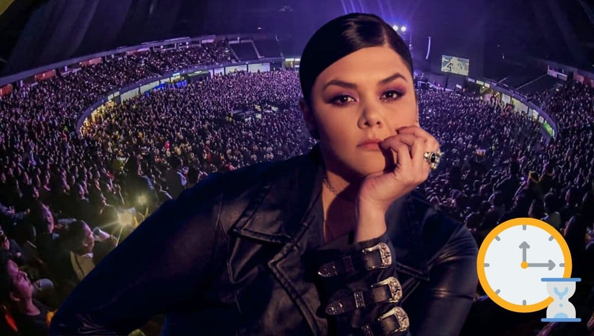 ¿Cuánto duran los conciertos de Yuridia en el Palacio de los Deportes?