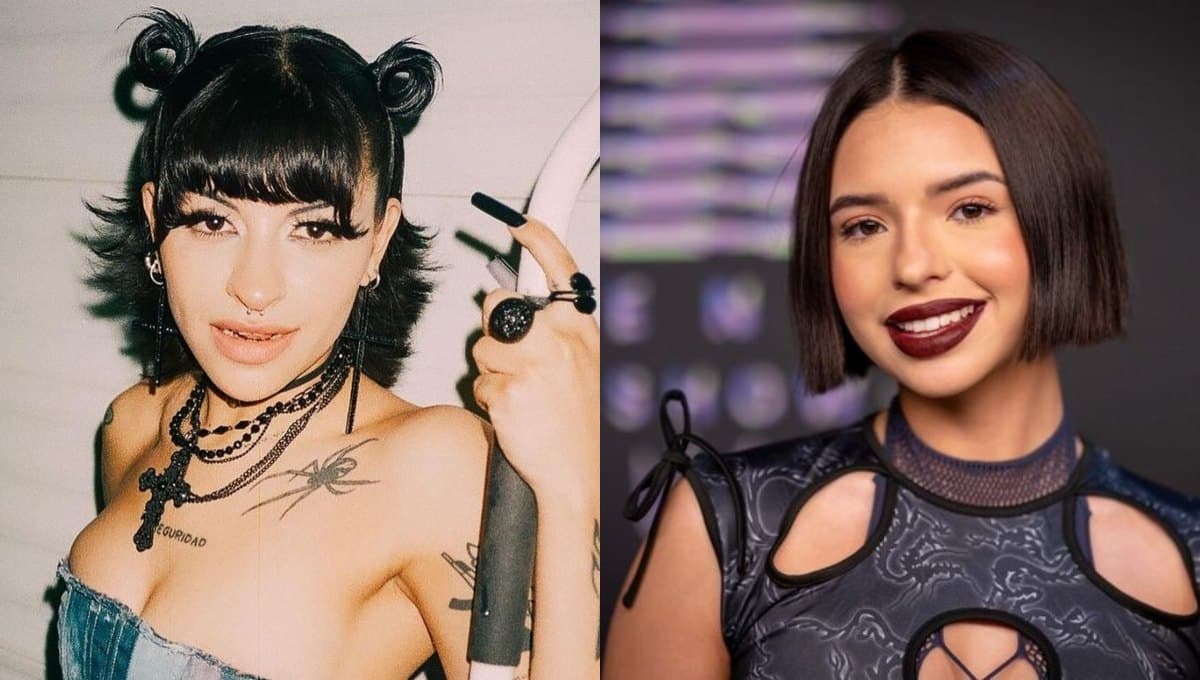 ¿Ángela Aguilar estaba obsesionada con Cazzu? Reviven fotos cuando le "copió" su estilo