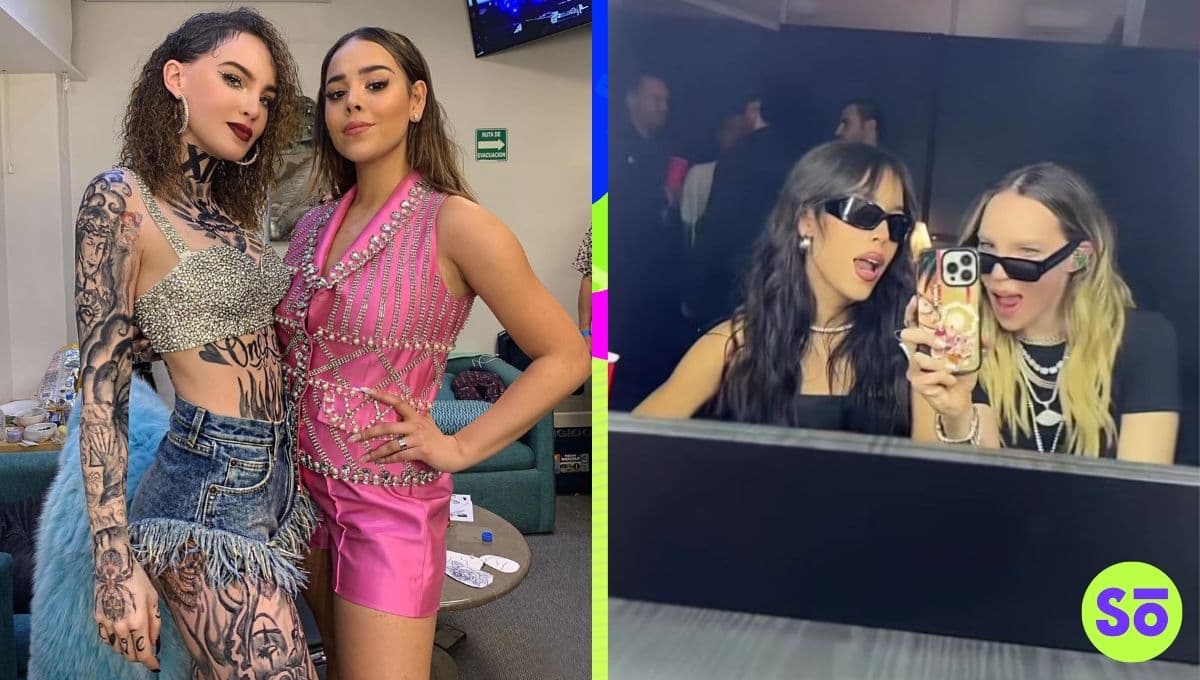 Danna y Belinda aparecen JUNTAS cantando ‘La Mala’, ¿se viene colaboración?