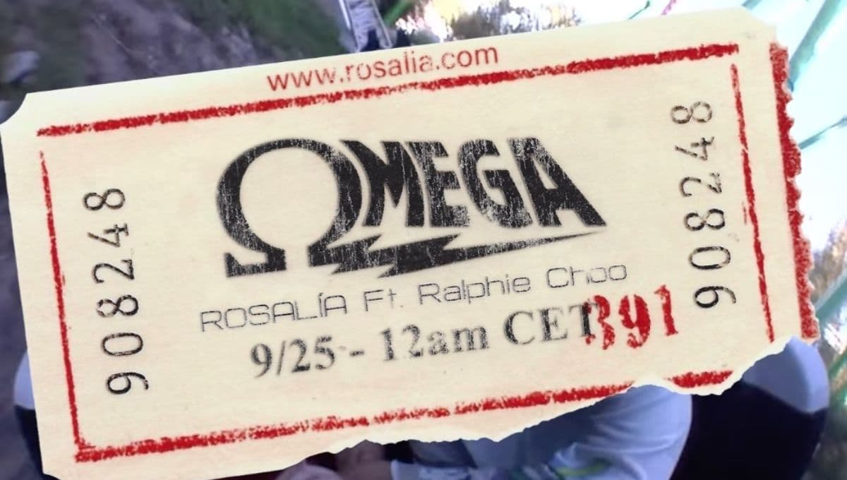 Letra de ‘Omega’ de Rosalía y Ralphie Choo: video oficial