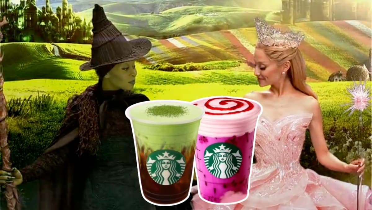 Starbucks x Wicked: precio y sabores de la bebida inspirada en la nueva película de Ariana Grande