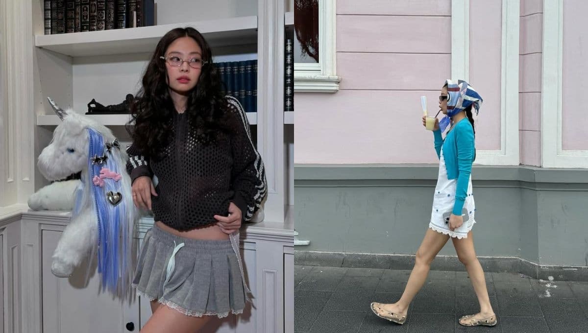Las 5 mejores fotos aesthetic de Jennie de BLACKPINK con lentes para usar como fondo de pantalla