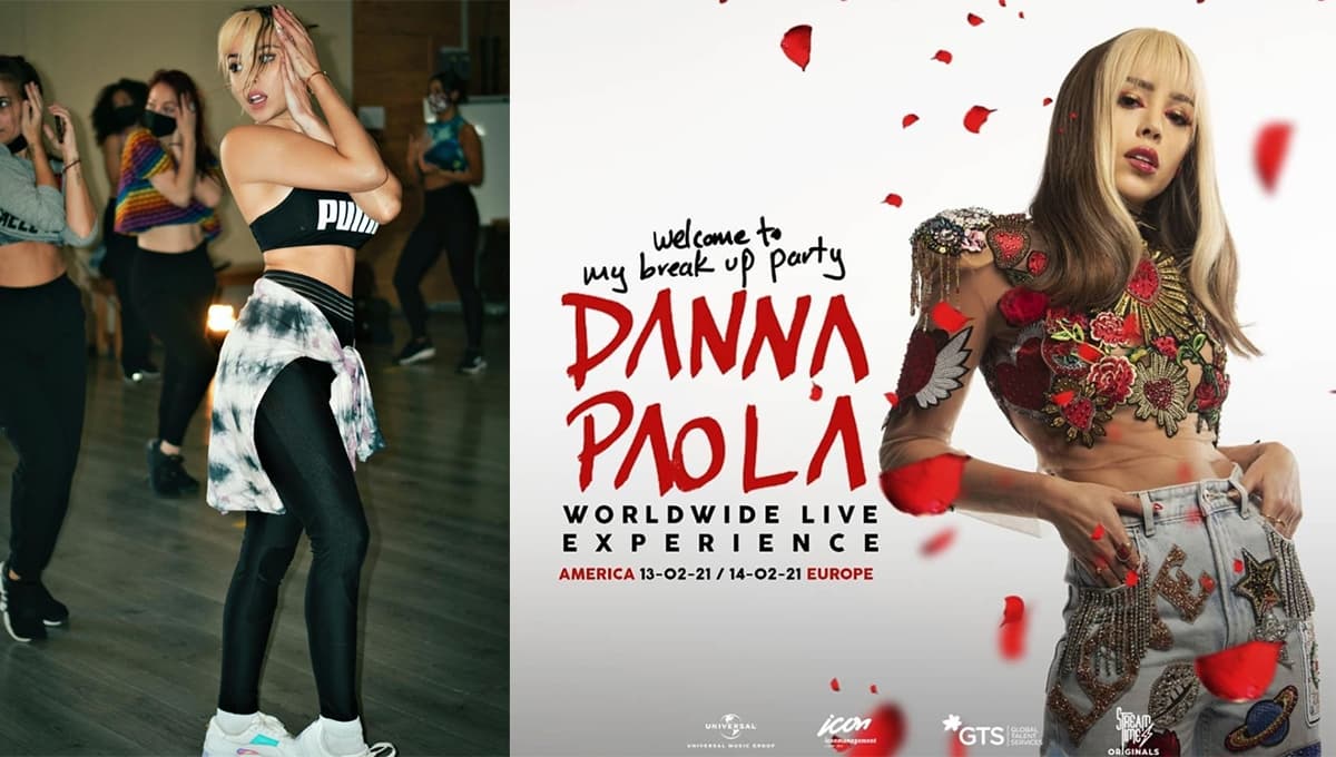 Danna Paola: Así es como se prepara para su CONCIERTO streaming