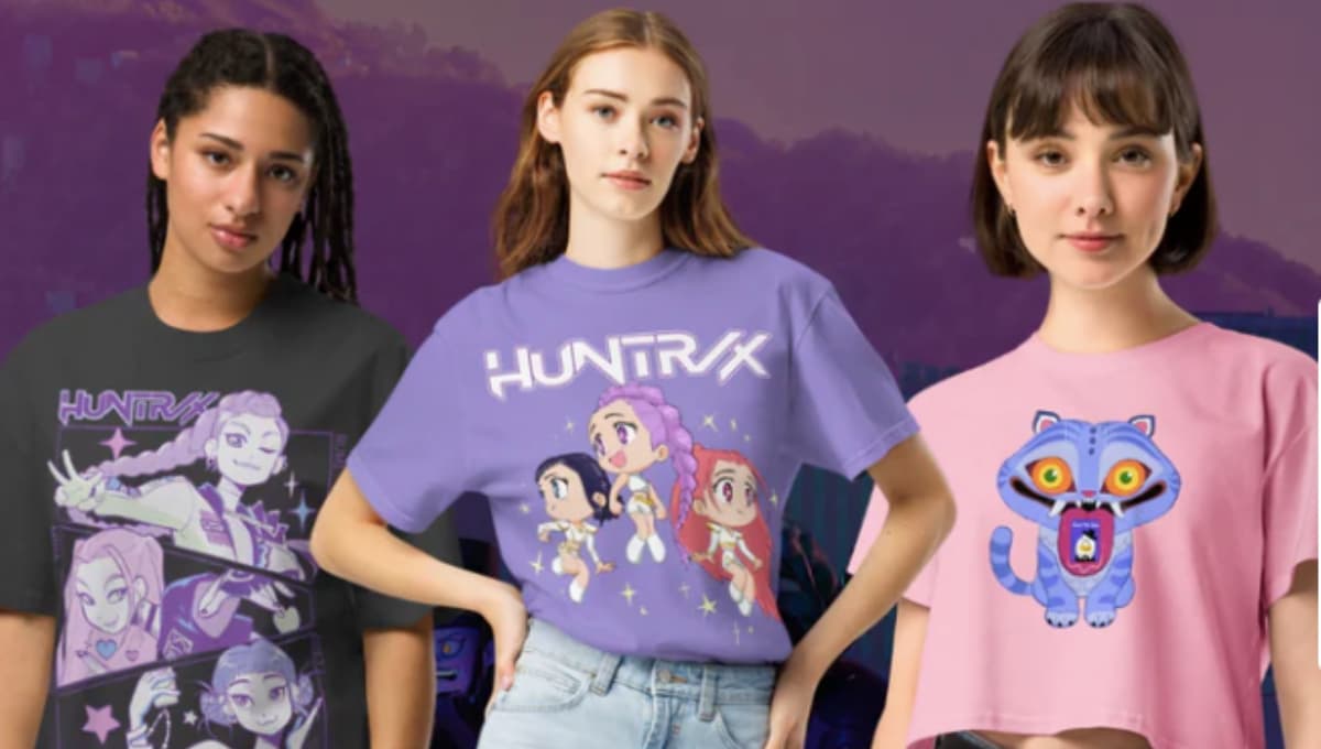 Merch de K-pop Demon Hunters